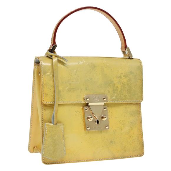 LOUIS VUITTON Monogram Vernis Spring Street Hand Bag Gris M91029 - Picture 1 of 16